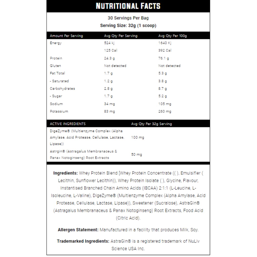 Nexus NexWey Lean Protein Blend (30 Serves)