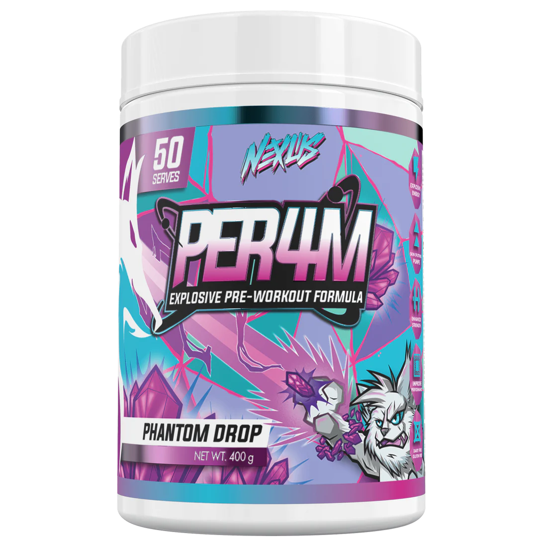 Nexus PER4M Pre-Workout (50 Serves)