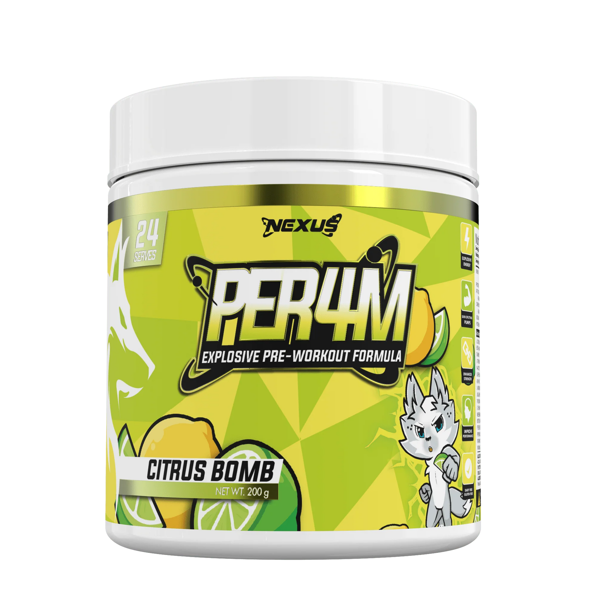 Nexus PER4M Pre-Workout (24 Serves)