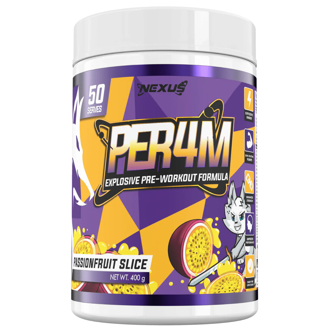 Nexus PER4M Pre-Workout (50 Serves)