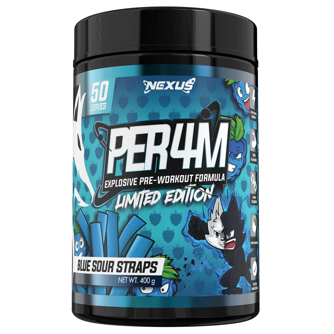 Nexus PER4M Pre-Workout (50 Serves)