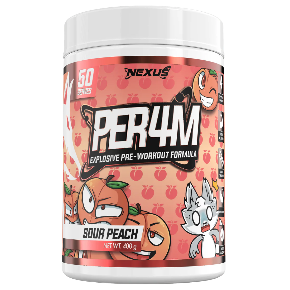 Nexus PER4M Pre-Workout (50 Serves)