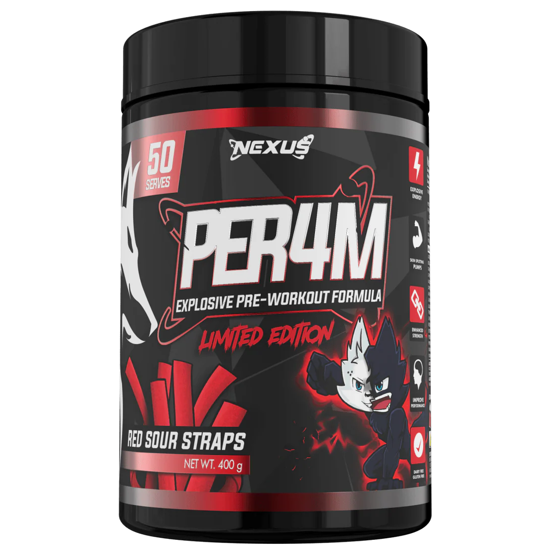 Nexus PER4M Pre-Workout (50 Serves)