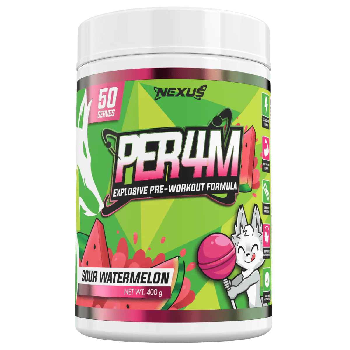 Nexus PER4M Pre-Workout (50 Serves)